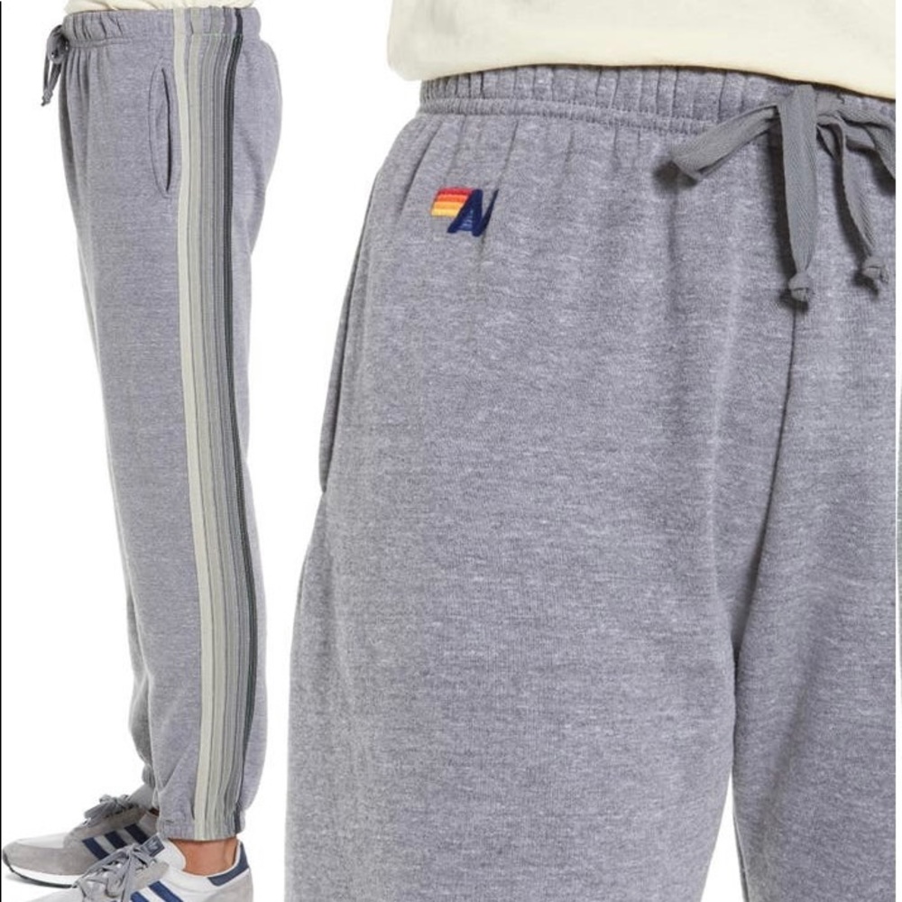 Aviator Nation 5 Stripes Slim fit sweatpants *NWT*